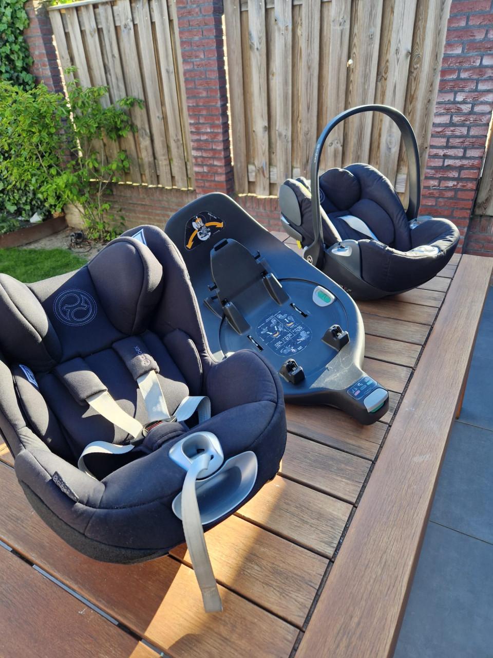 Baby Autostoeltjes: Cybex set met draaibare 360 basis