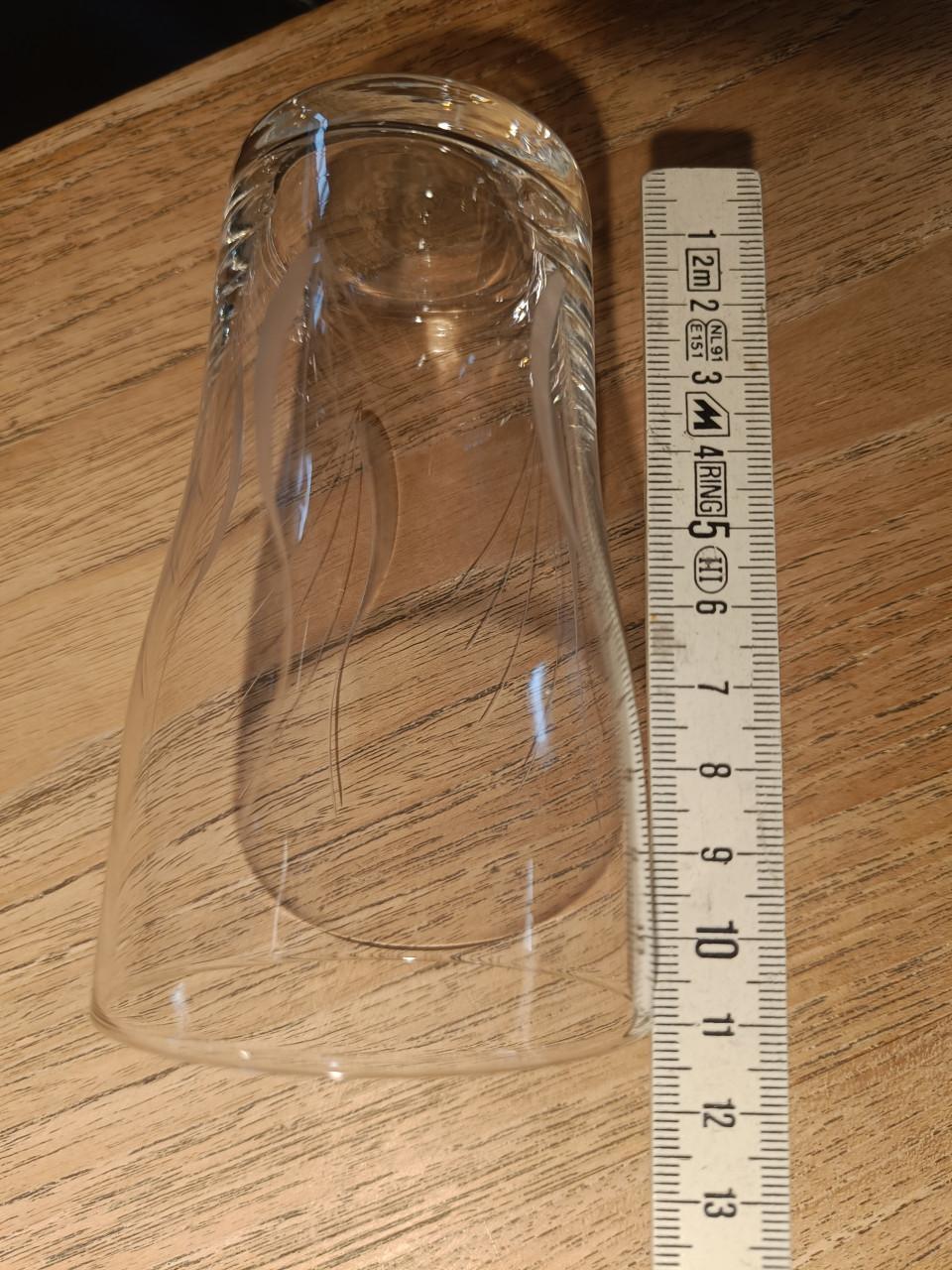 Fijne glazen, meerdere modellen/grootte, met gravering