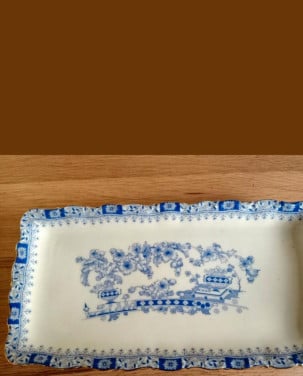 Antiek cake schaaltje