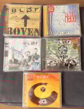 5 stuks cd Blof