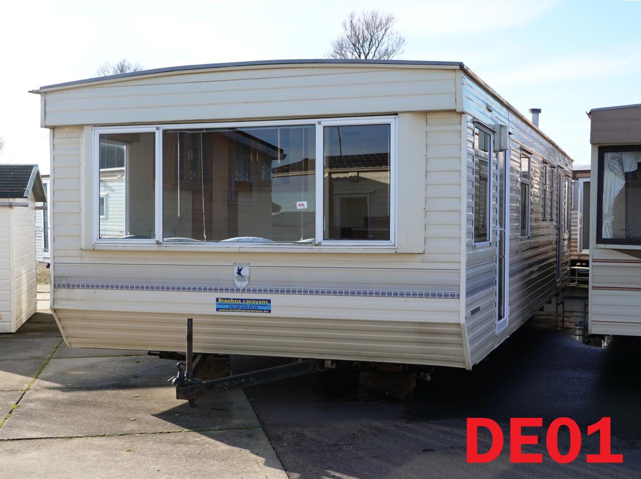 Diverse stacaravans en chalets met 3 slaapkamers voorradig tot 8 personen