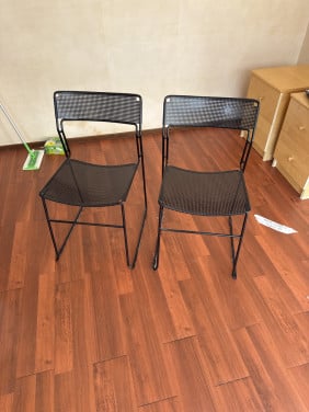 Metalen Stoelen 2x
