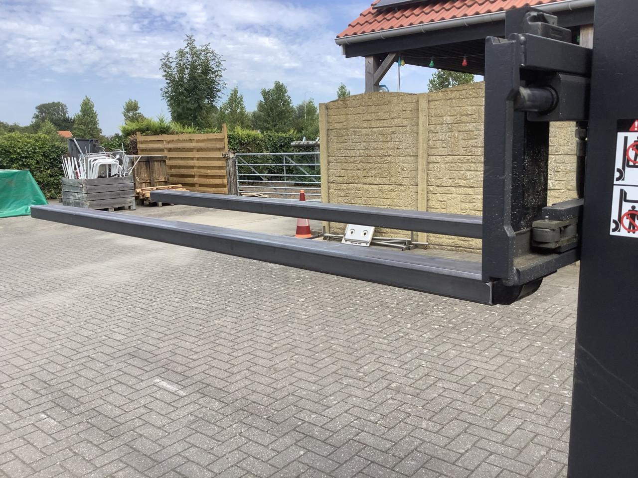 Verlenglepels heftruck stalen kokers