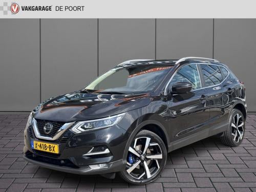 Nissan Qashqai 1.3 dig-t tekna | panorama | leder | 360 camera | stoelverw.