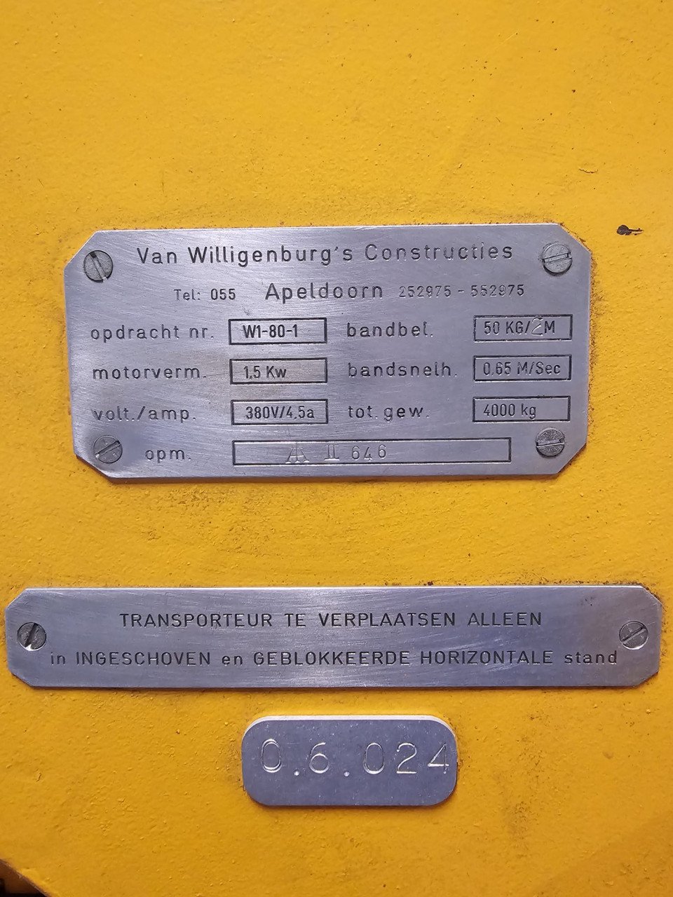 Transportband te koop