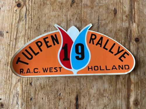 Tulpenrallye sticker