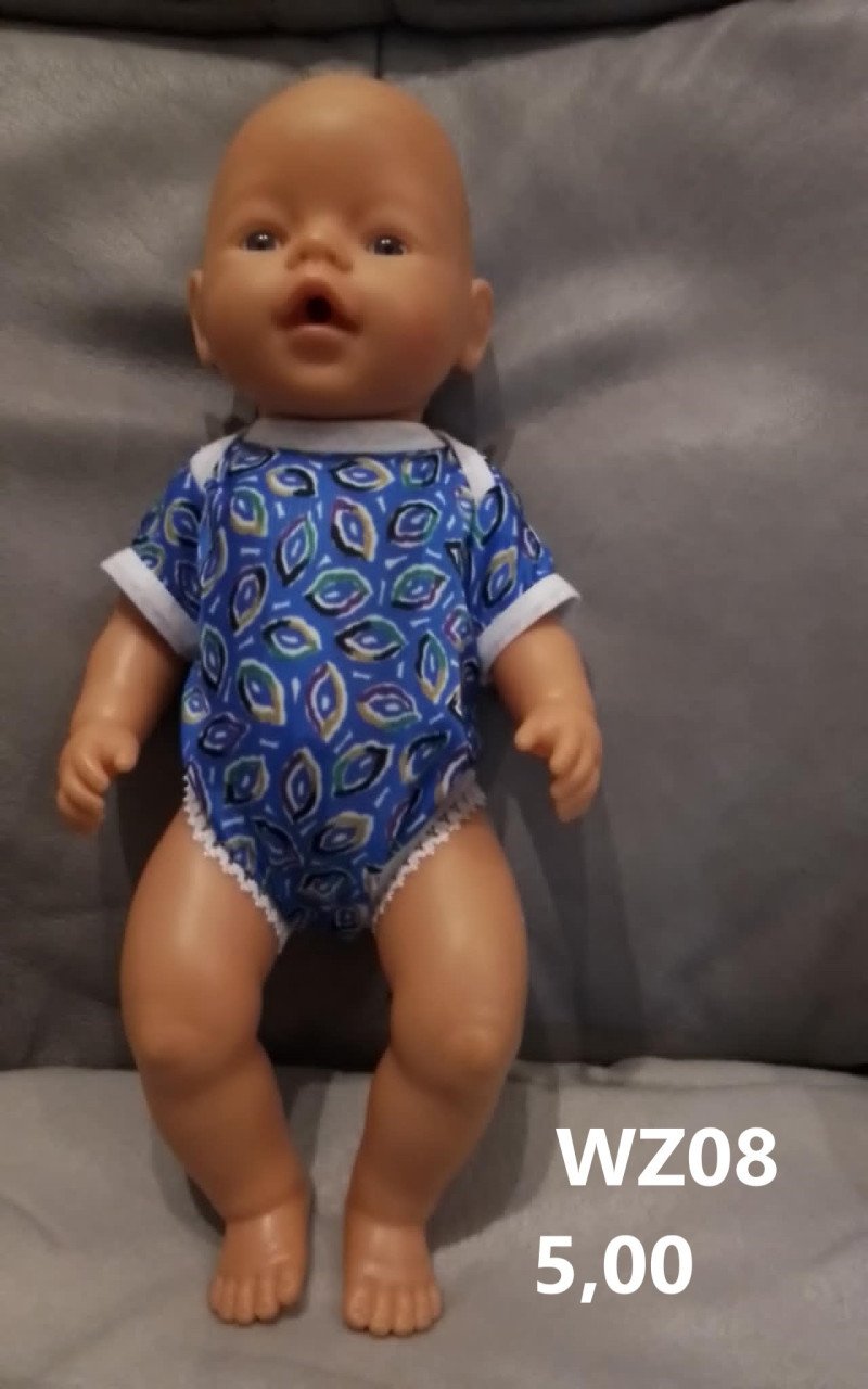 Baby born / babyborn rompertje . Opbrengst KiKa. Poppenkleertjes.