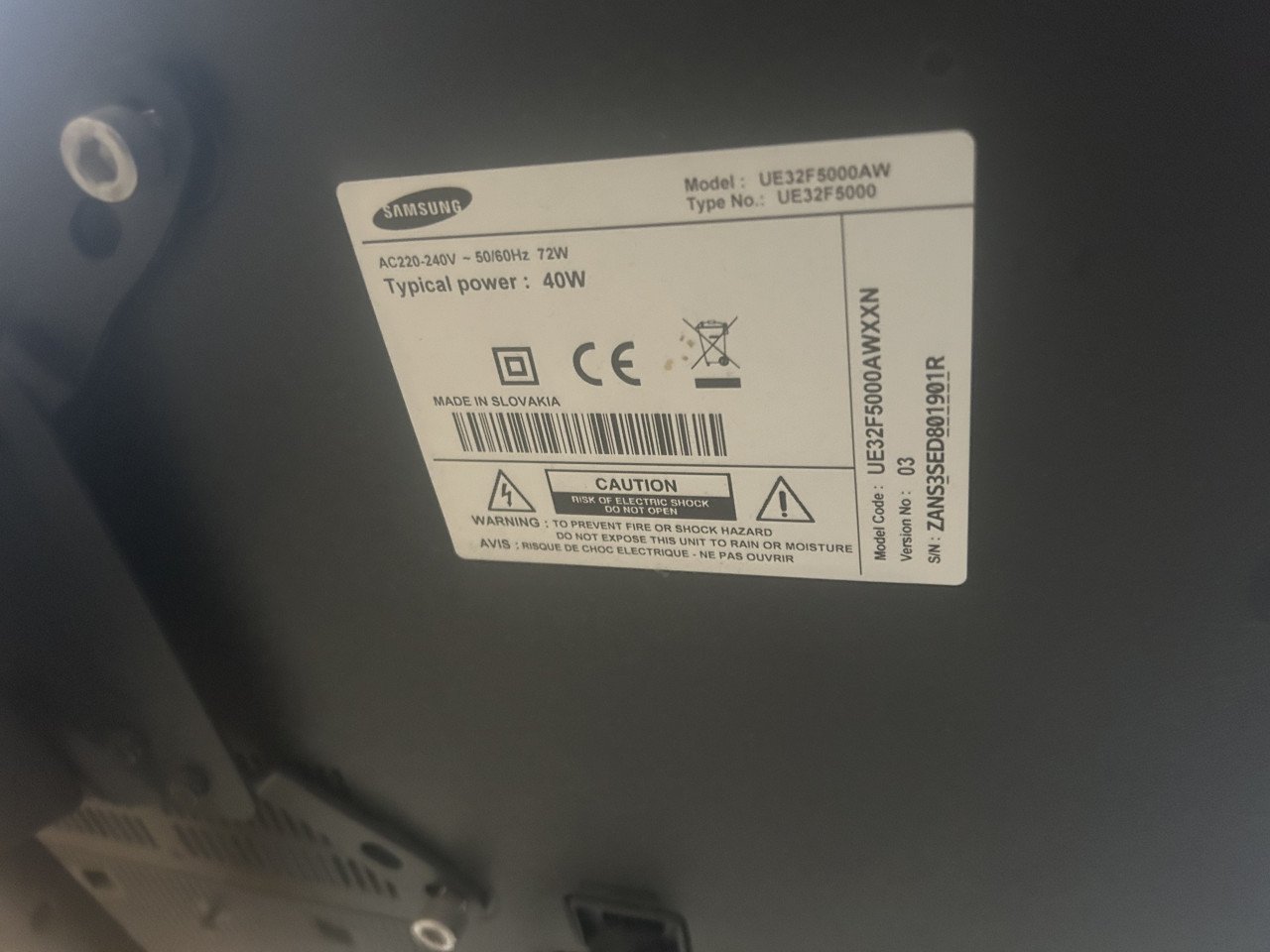 Samsung tv