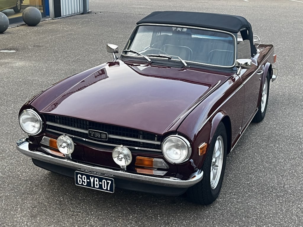 Triumph TR6 2.5 roadster overdrive