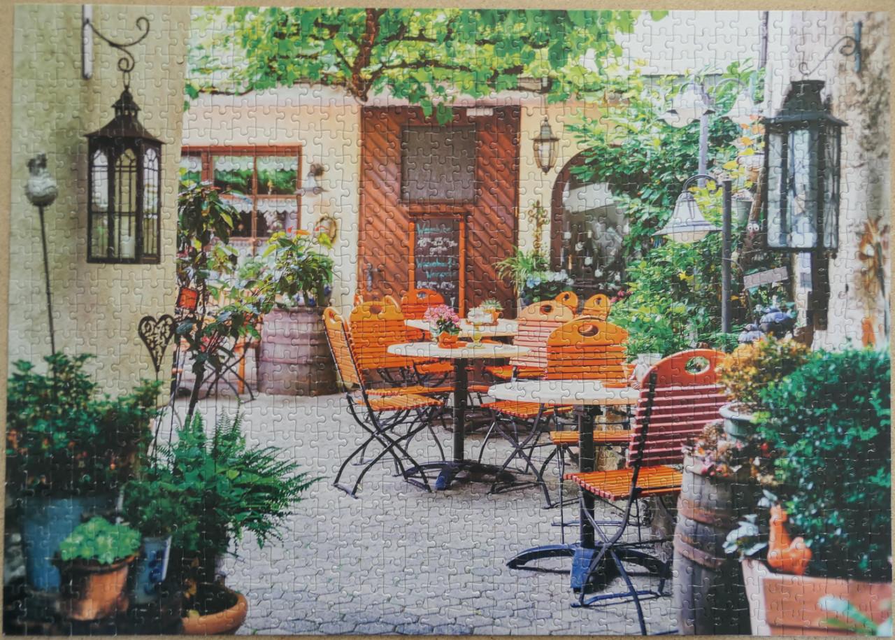Legpuzzel Café terras