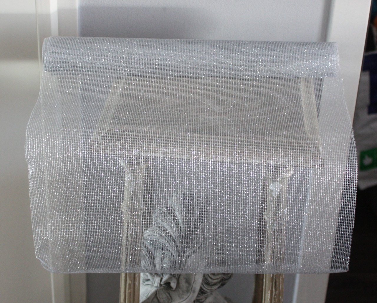 Zilverglitter tafelloper of kinipbaar