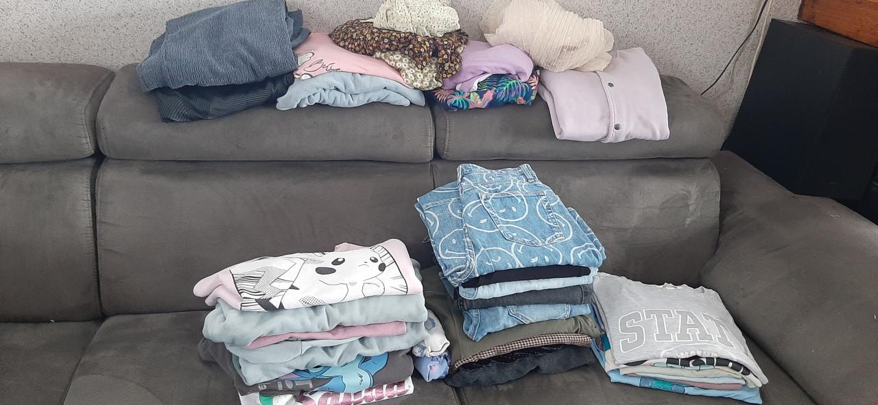 Pakket meisjes kleding maat 158-176