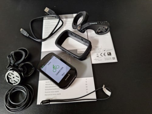 Fietscomputer met GPS navaigatie