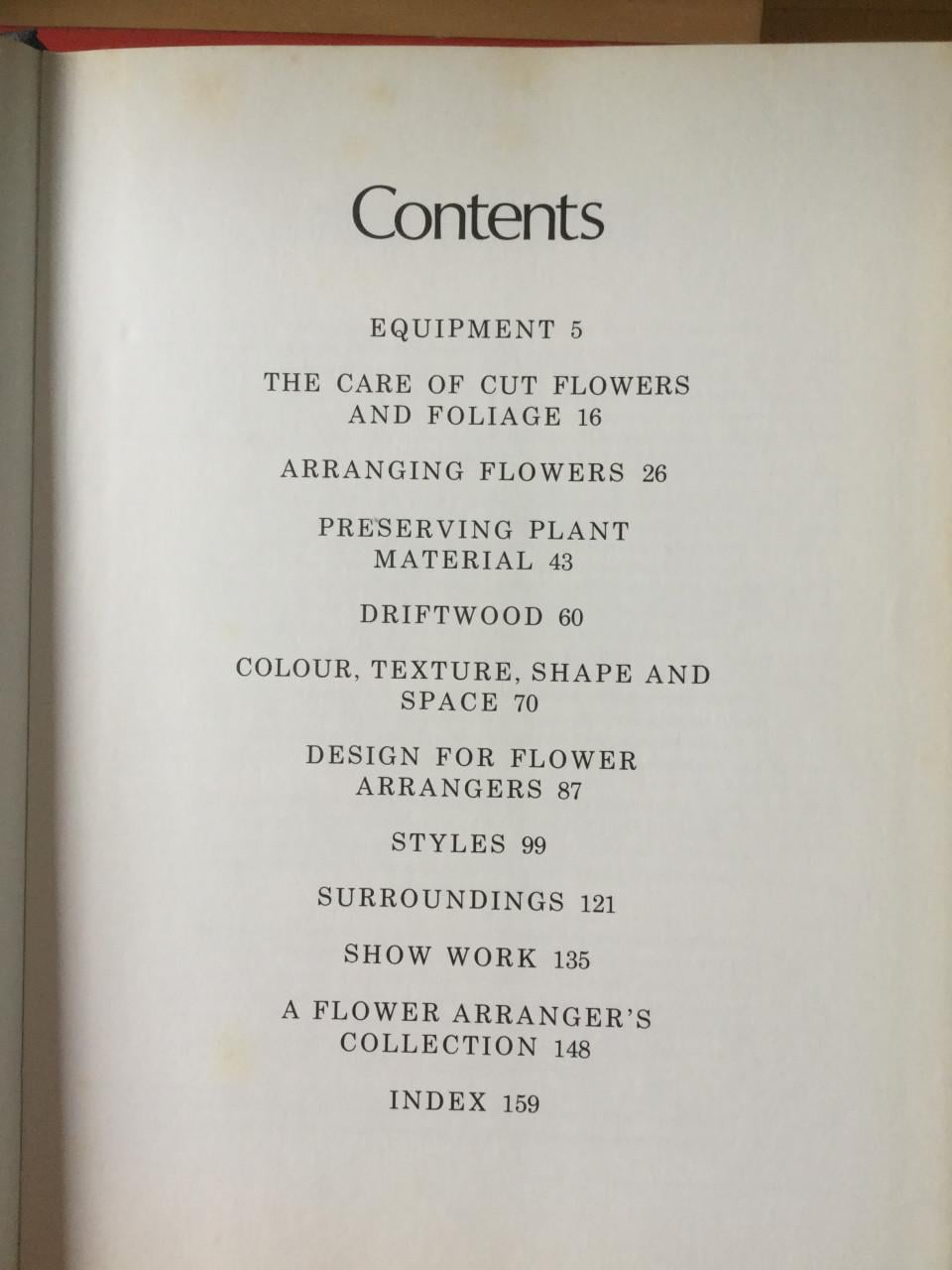 Practical flower arranging