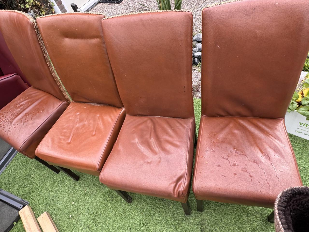 4 set Stoelen