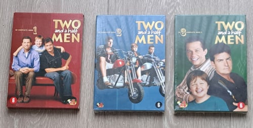 Two and a half men seizoen 1, 2 en 3