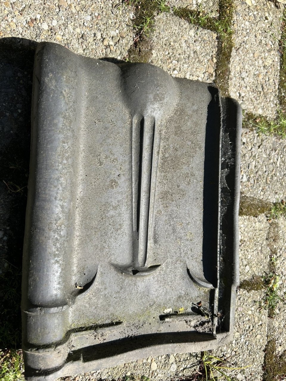 Dakpannen zwart