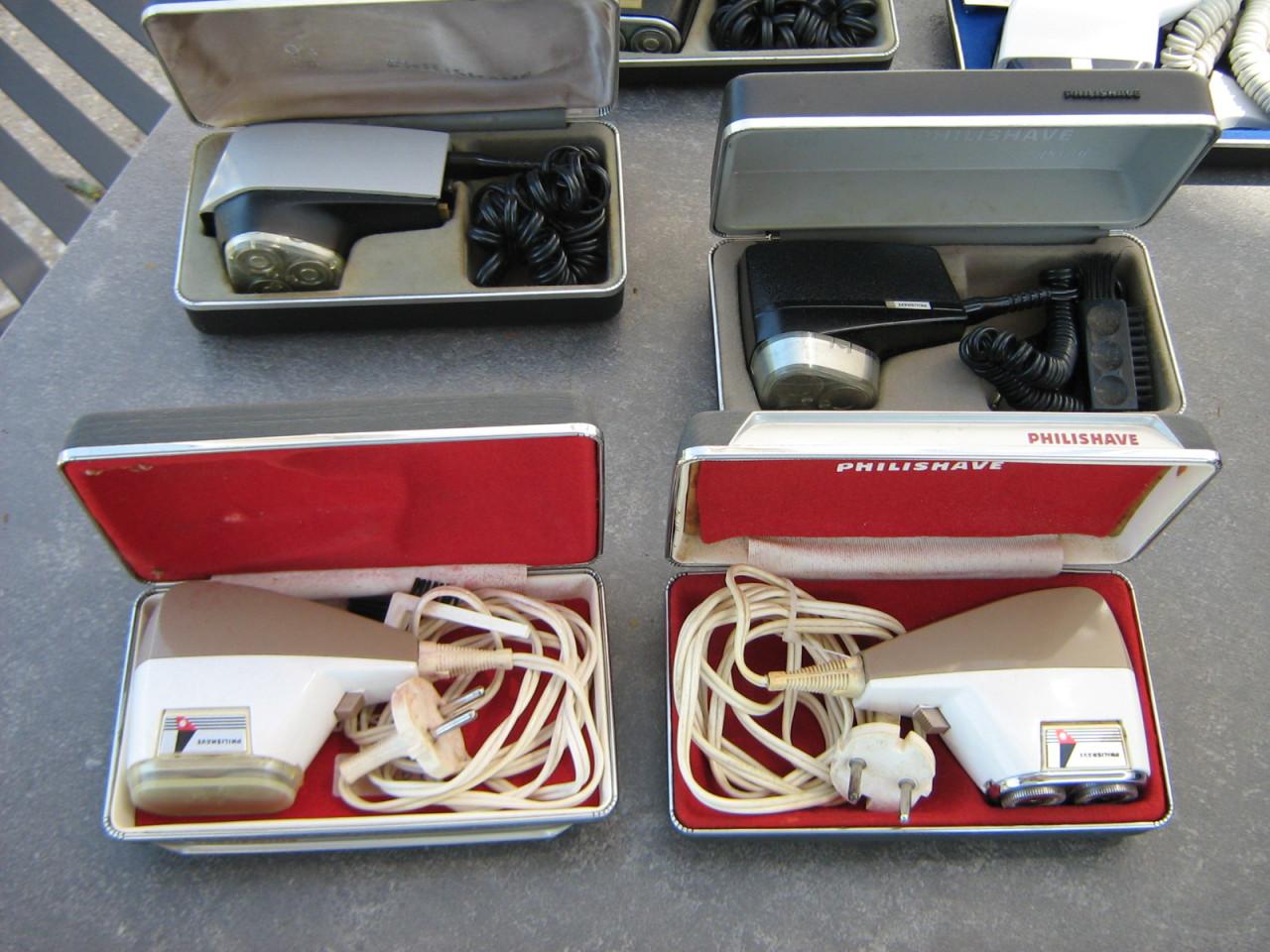 Retro/vintage elektrische scheerapparaten