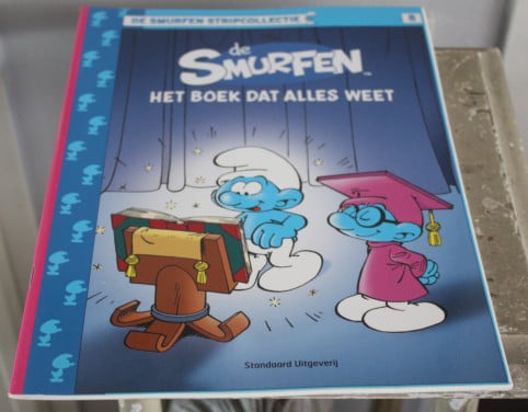 De smurfen stripcollectie-het boek dta alles weet