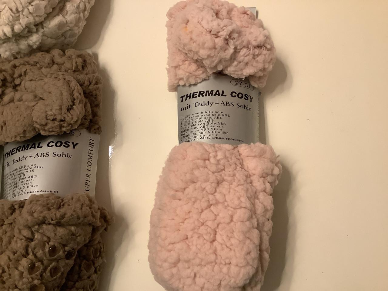 Partij super dikke kinder fluffy sokken met antislip. ( partij 255)