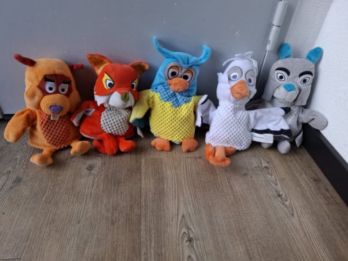 Vijf Handpoppen Fabeltjeskrant