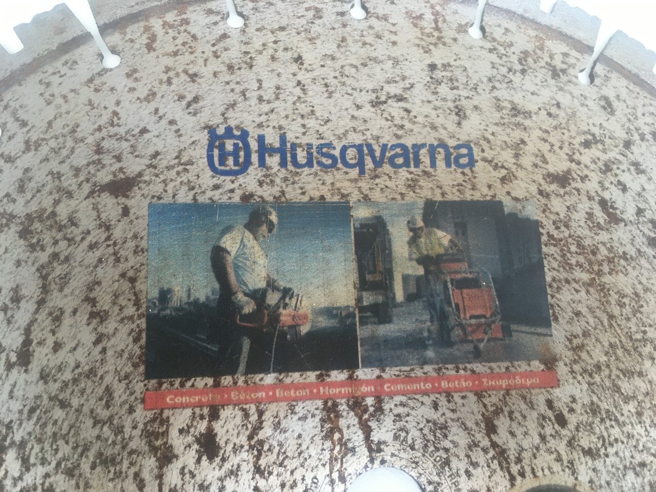 Originele Husqvarna Diagrip S1245  Diamantslijpschijf 350mm diameter