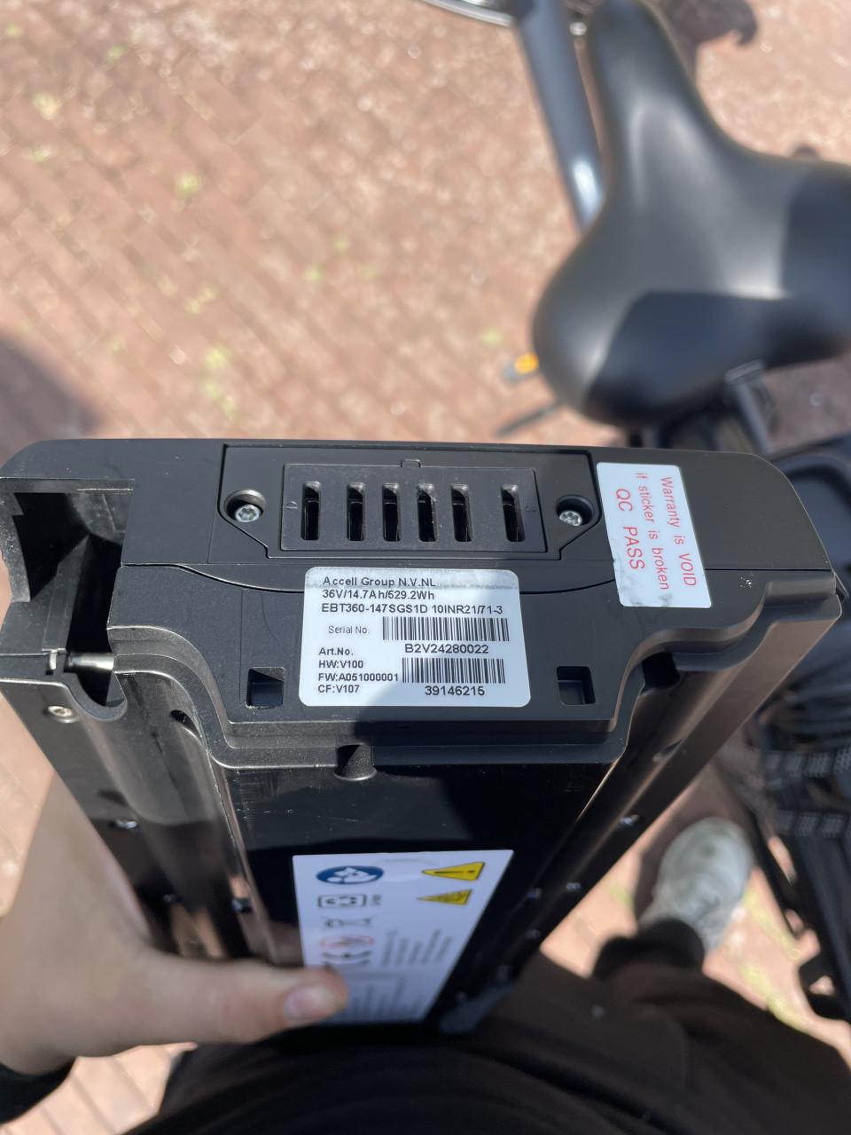 Batavus Finez E-go Elektrische dames fiets nette staat !