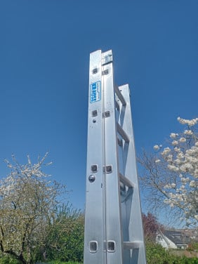 Aluminium schuifladder