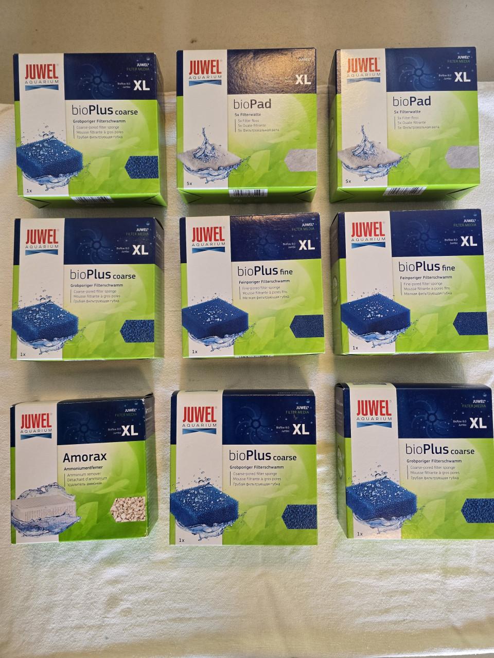 Te koop filters Juwel (XL) 9 stuks