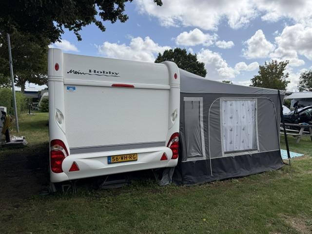 Hobby 490 KMF met stapelbed