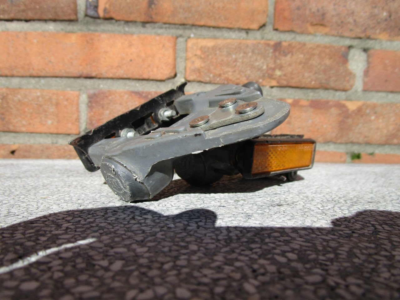 Een setje trappers/pedalen.