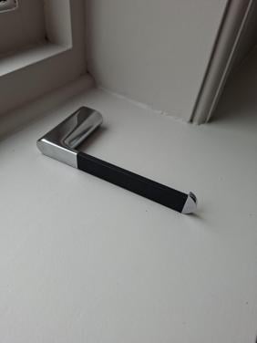 WC-rolhouder messing verchroomd