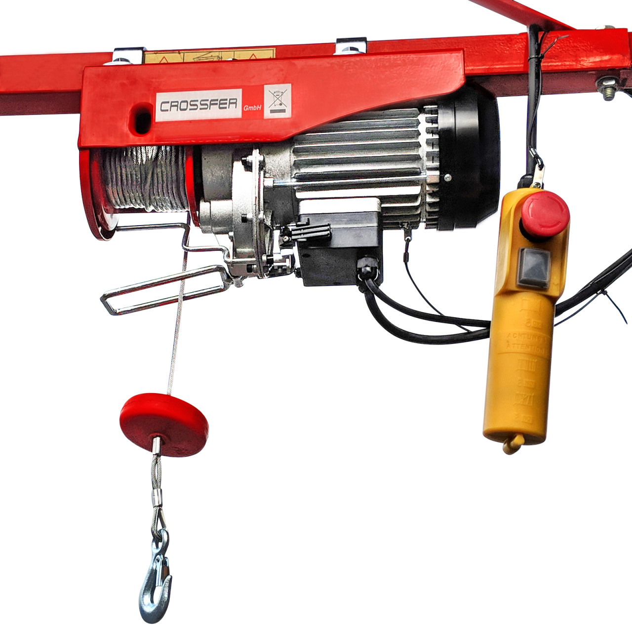 Crossfer takel, hijstakel, bouwtakel, lier, kraan 600kg / 18M kabel