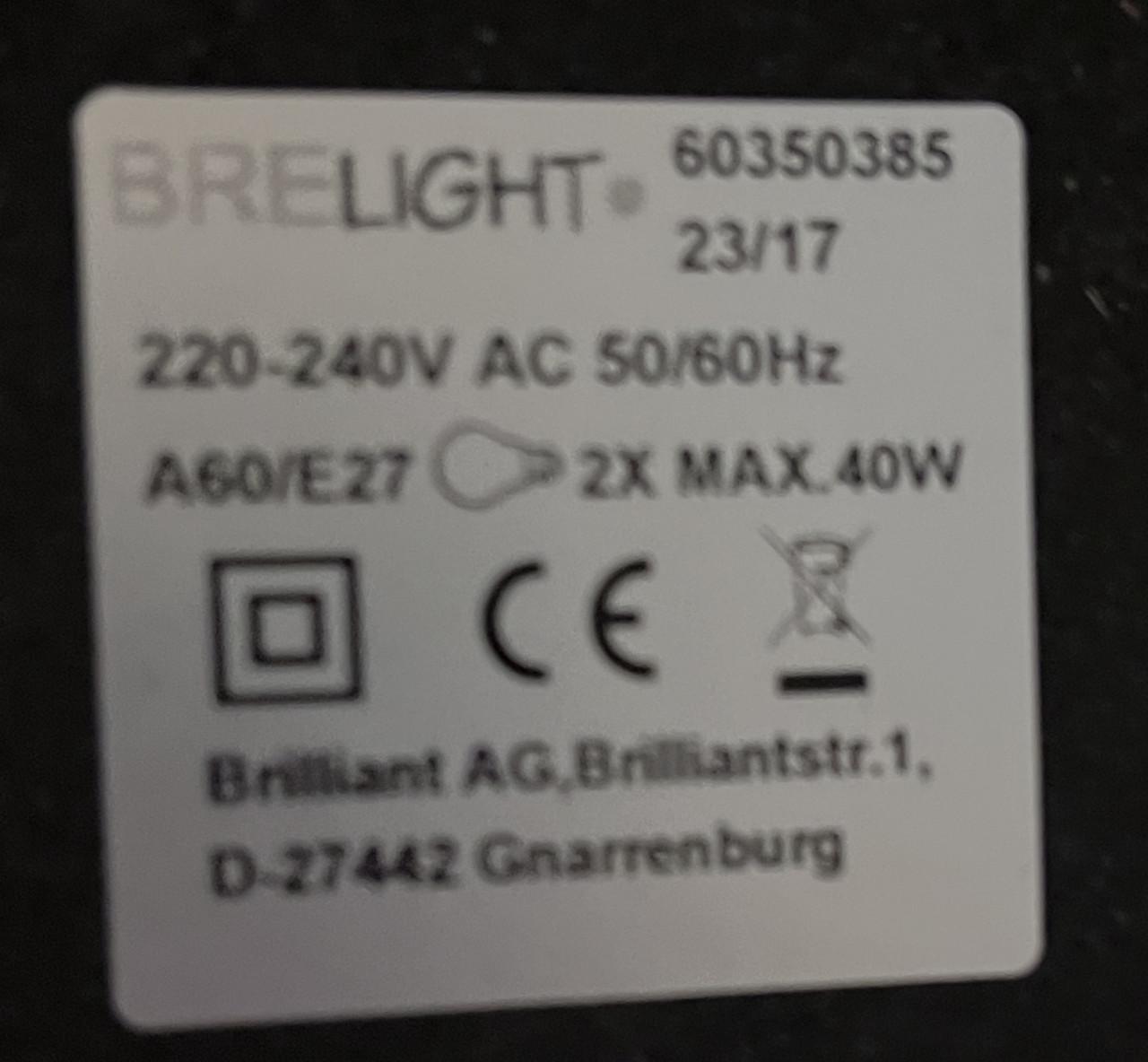 Industriële staande beton look lamp