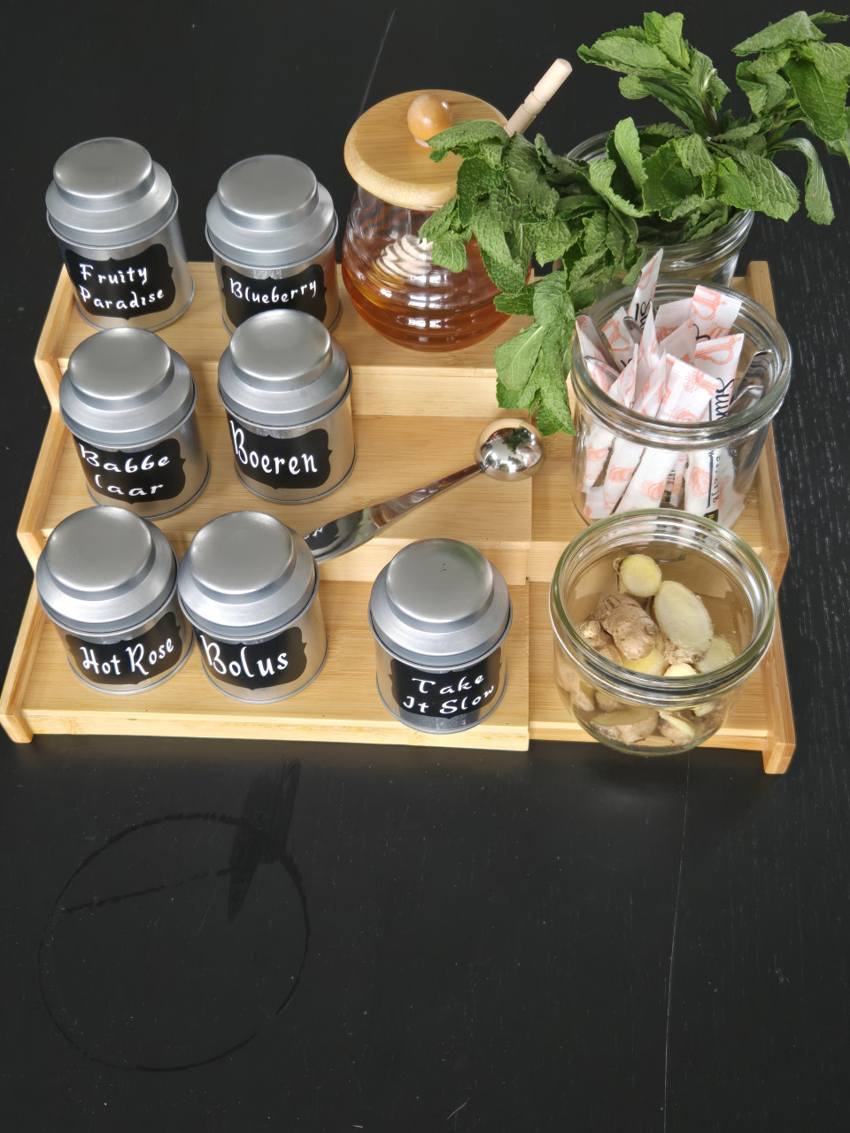 High tea met workshop botanisch schilderijtje