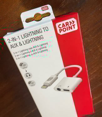 2 in 1 lightning to aux & lightning