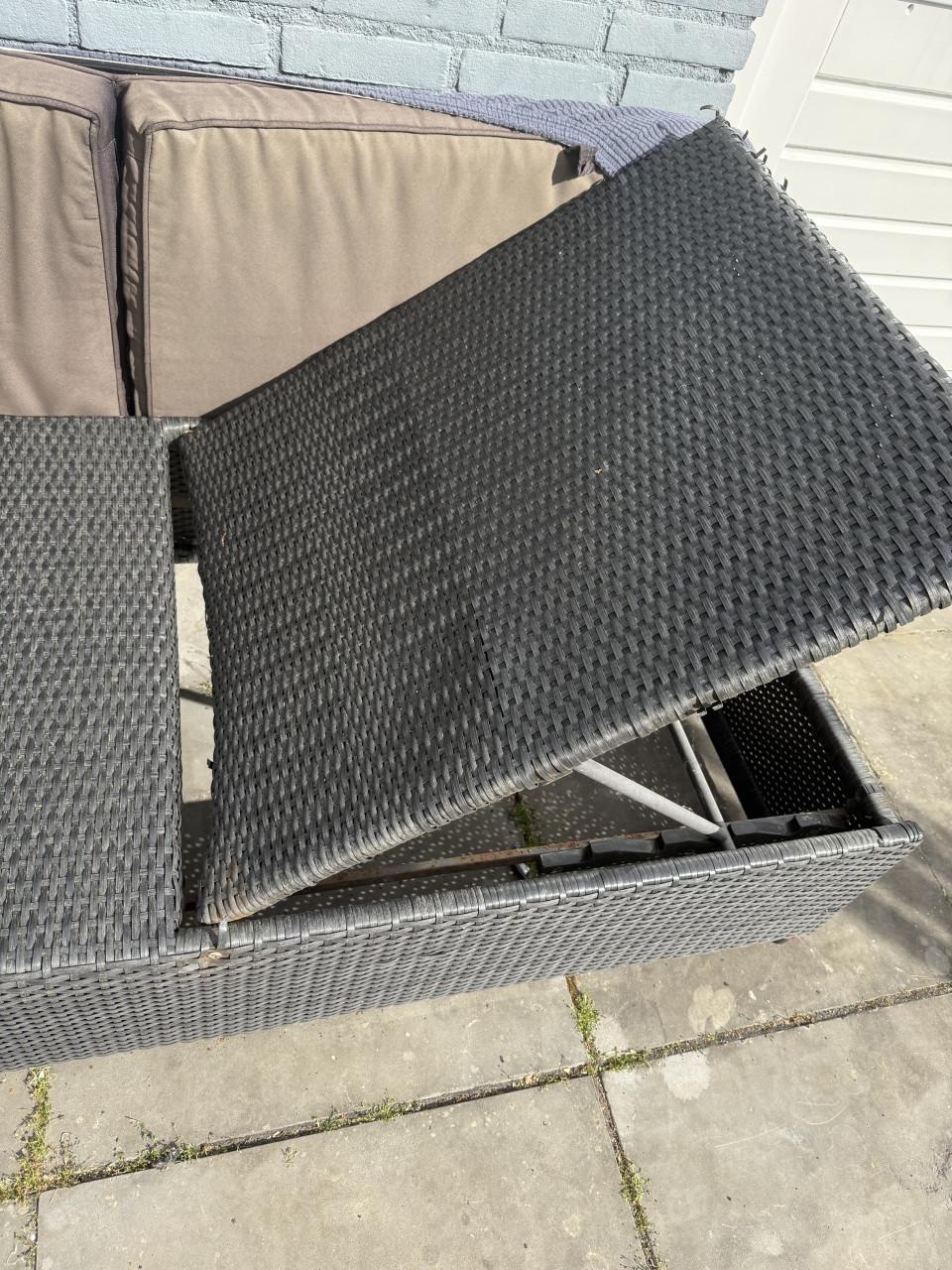 Gratis Rieten zonnebed