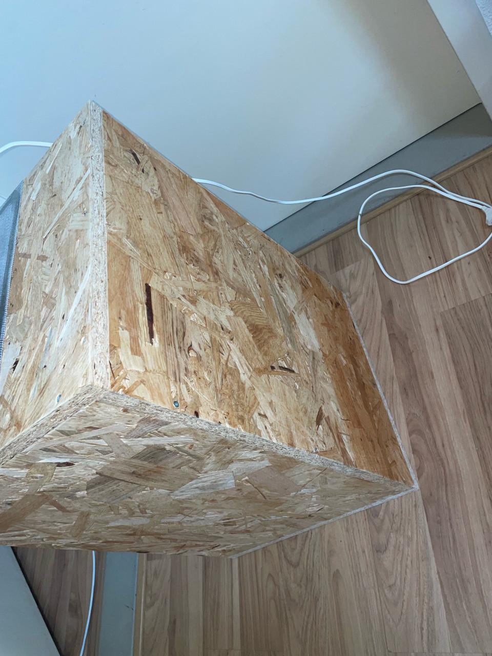 Osb terraruim met fitting