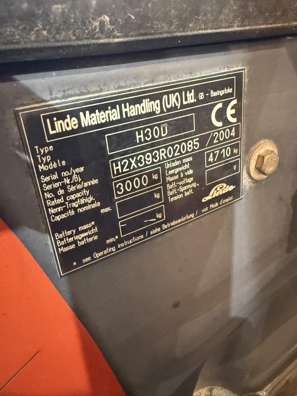 Linde H30D