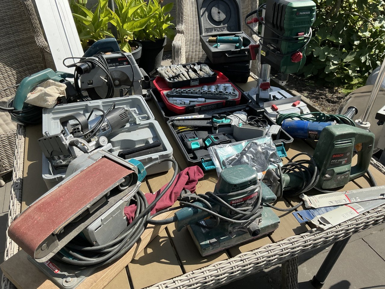 Electr.hand gereedschap bosch,, diversen ,metabo