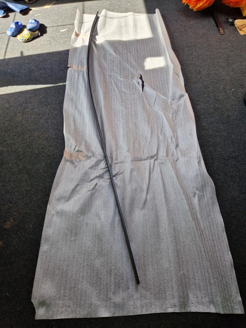 Nieuwe trapleuning 50x10  234 lang