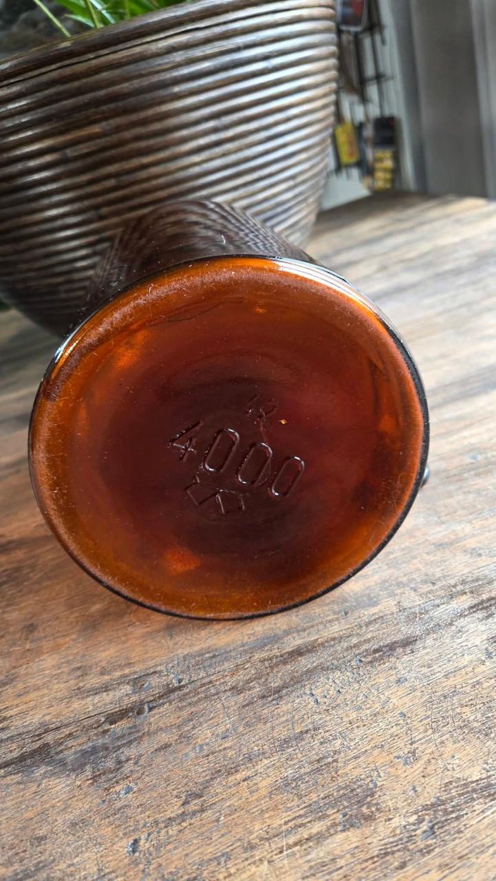 Vintage grote apothekers stopfles