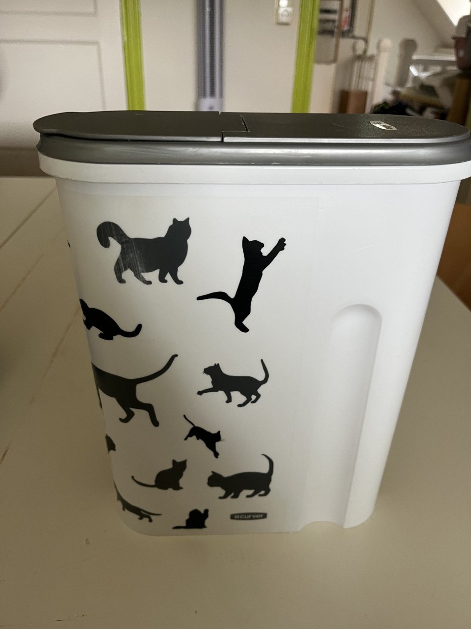 Voercontainer met kattenprint
