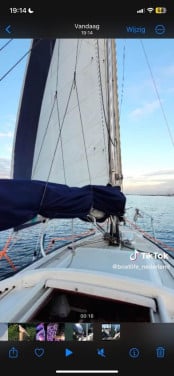Zeilboot 720 ligplaats betaald tm 31 maart