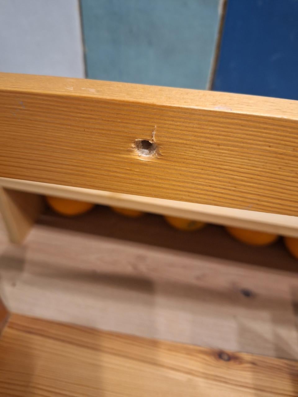 Houten rek