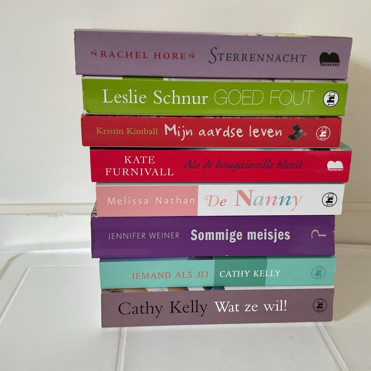 Div. romans, € 10 voor alles o.a. Olivia Goldsmith, Jill Mansel enz.