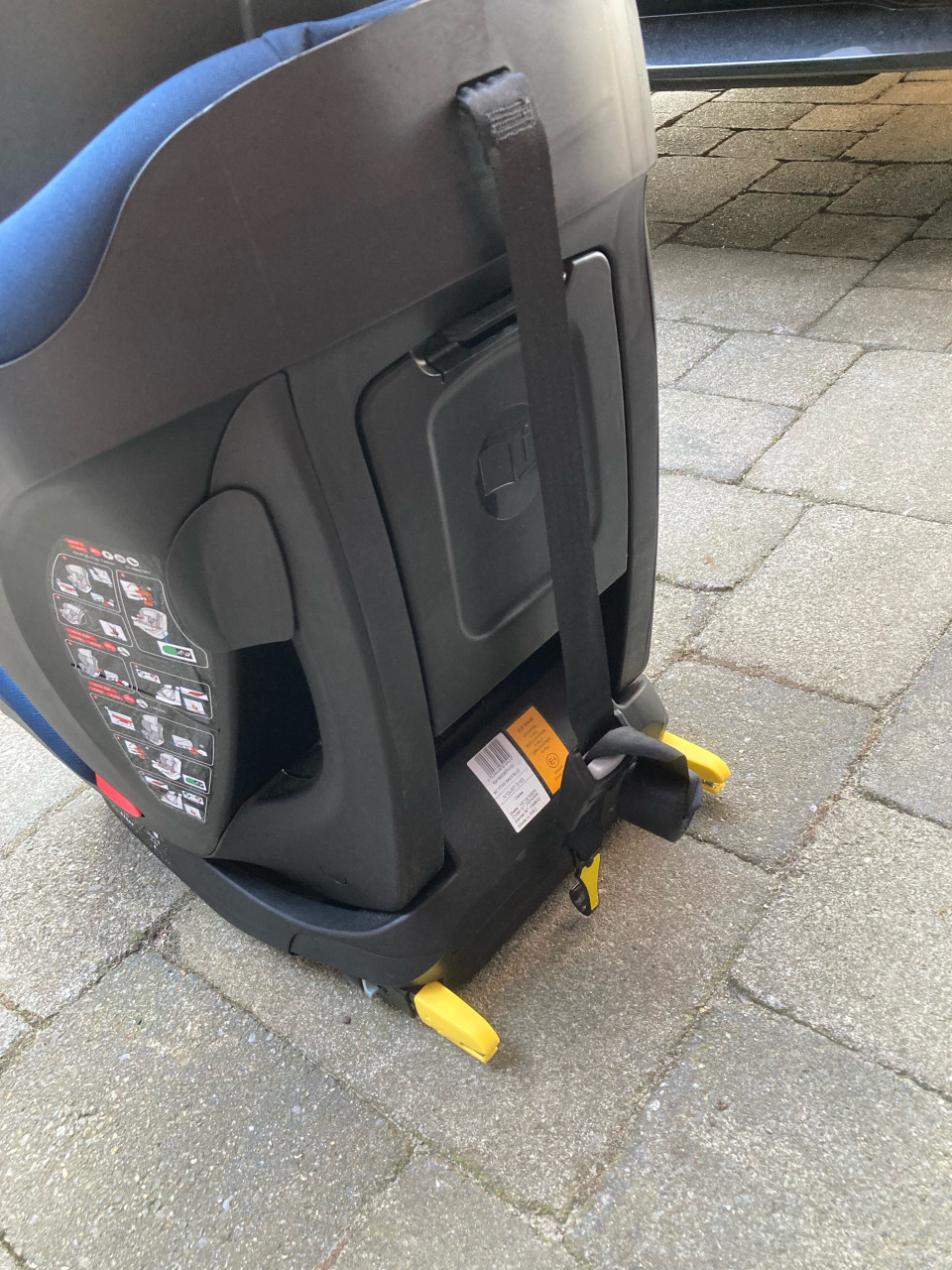 Autostoel: Maxi Cosi Titan zwart/grijs en blauw (4x)