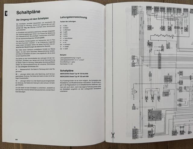 Mercedes W123 reparatiehandboek (200D–300D) – Zo goed als nieuw