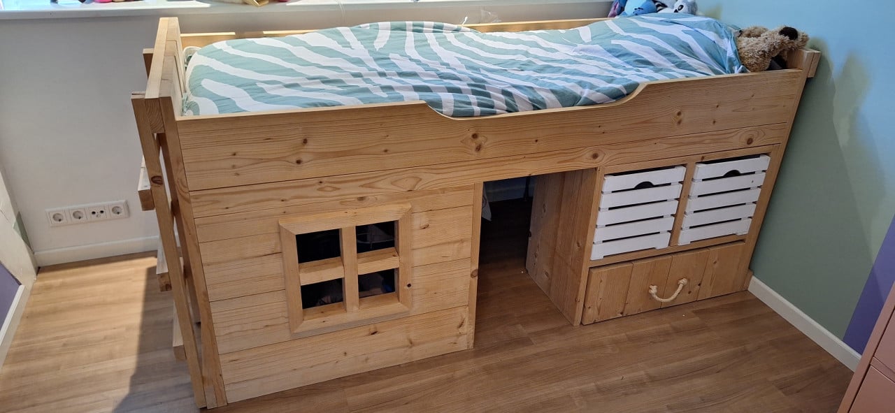 Halfhoogslaper 90x200x95