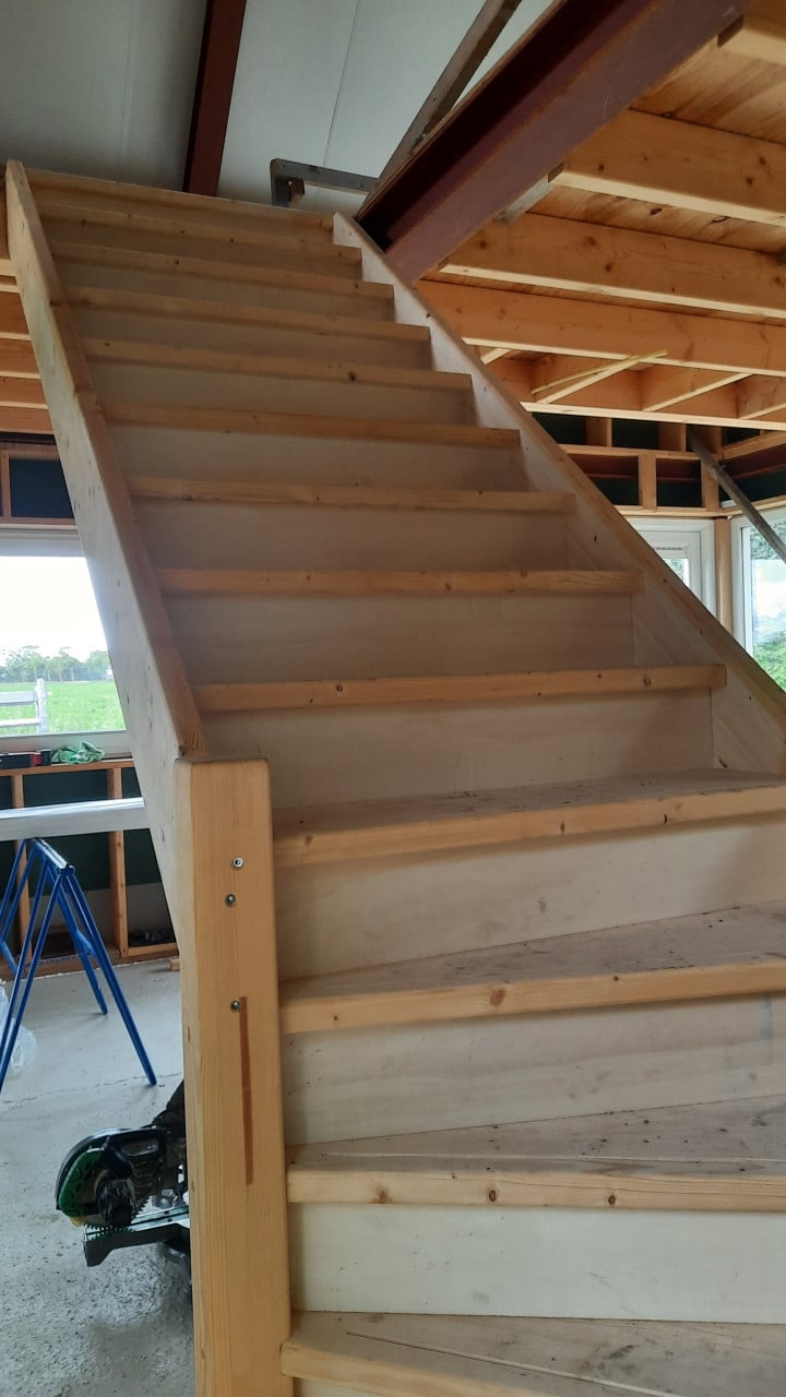 Houten trap